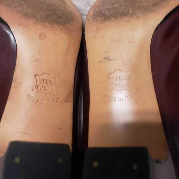 Salvatore Ferragamo Brown suede open toe shoe - Picture 5 of 6